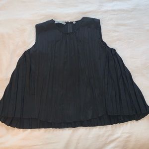 VINCE pleated cute top
